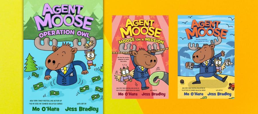 Agent Moose series by Mo O'Hara