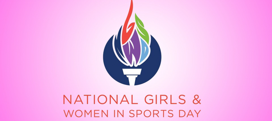 National Girls & Women in Sports Day - Logo