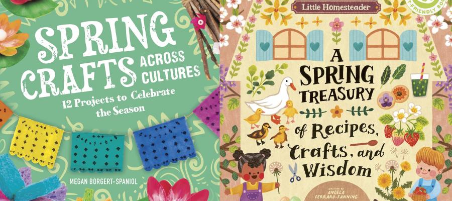 Perfect Pair of Craft Books Celebrating Spring